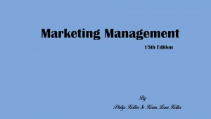Marketing Management 15th Edition